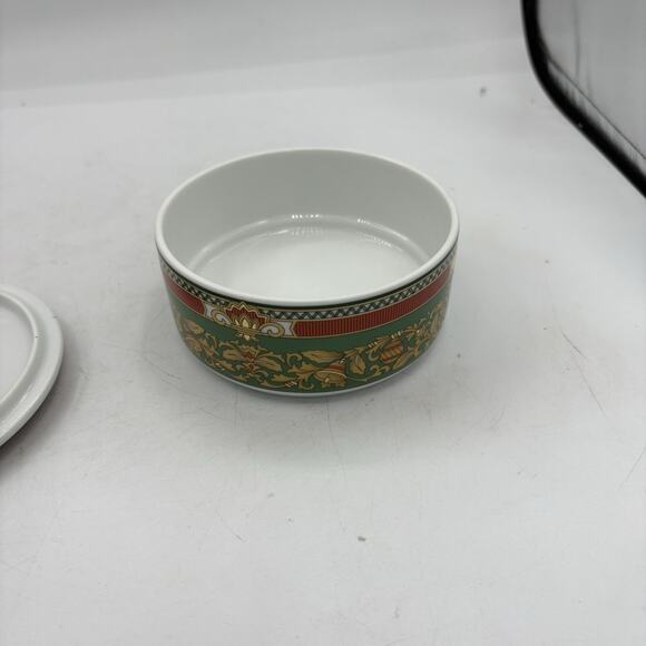 Hutschenreuther Germany Container 4.5"x2.25"‎ Trinket Box Louvre Frohe Christmas - Picture 6 of 8